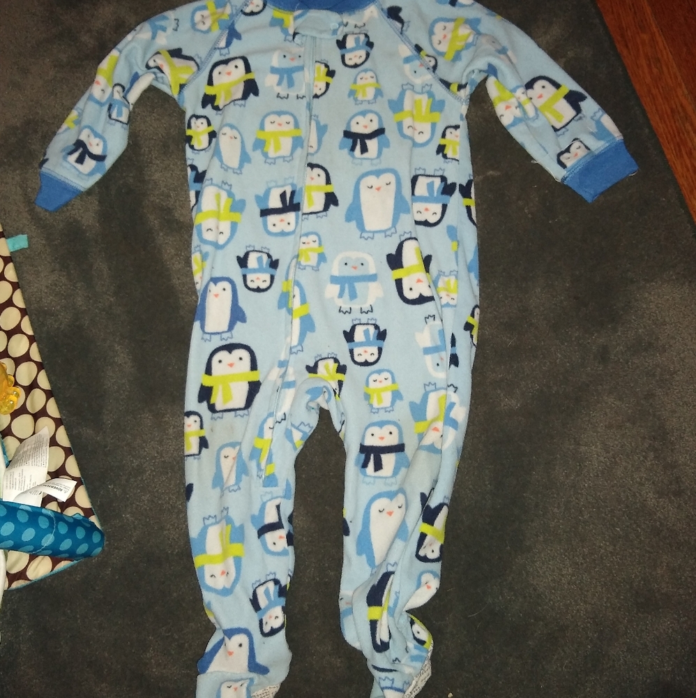 Penguin Footie Pajamas
